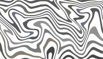 Seamless pattern that resembles psychedelic waves. Retro Swirl Trippy Texture vector
