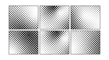 Halftone wave dotted textured design with an abstract gradient, Black grunge speckle vector