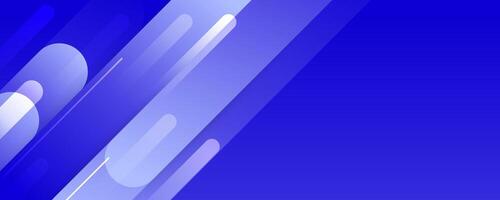 Blue Abstract Background with Geometric Shapes in a Minimalist and Minimalist Concept vector