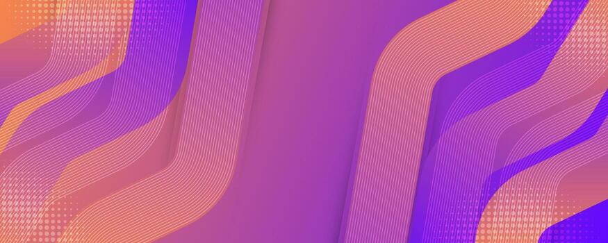 Blue and Purple Abstract Gradient Background Design with Texture in Modern Technology Concept vector