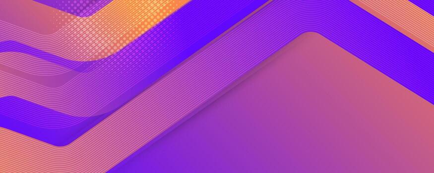 Blue and Purple Abstract Gradient Background Design with Modern Technology Concept vector