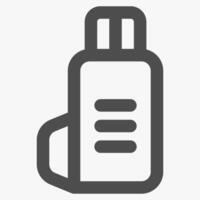 flash drive, simple computer hardware icons vector