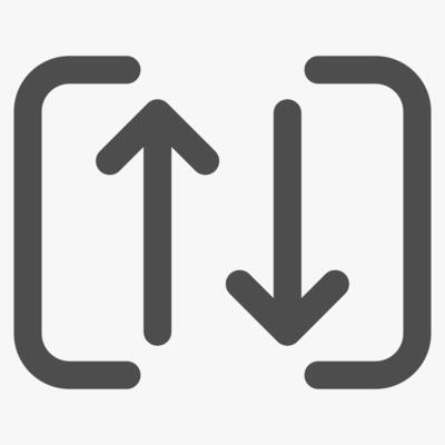 sort product icon, online store icon, online retail
