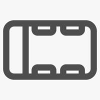docking station, simple computer hardware icons vector