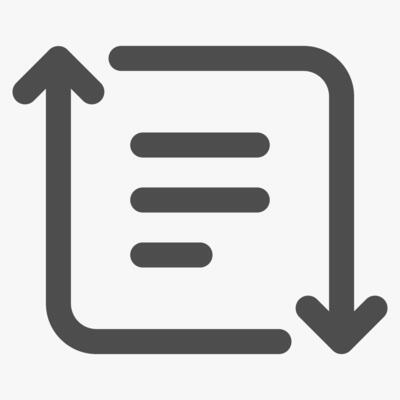 sort, online store and online business icons