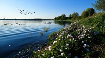 A body of water photo