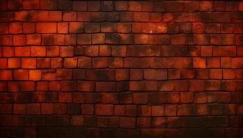 Red and Brown Brick Wall Texture photo
