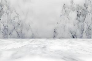 Grey Marble Wall and Floor photo
