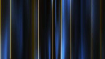 Abstract luxury background with vertical artistic gold lines and soft blue stripes. Modern animation. For Luxury, Premium and Business Presentation. seamless loop video