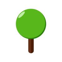 isometric round tree icons for isometric maps, games design. vector