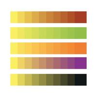 Trendy Beautiful Different Color Palette Gradients vector