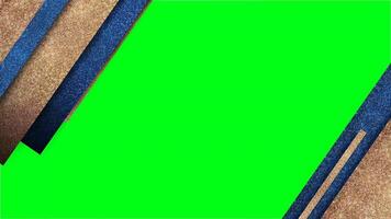 Glittering Design Green Screen Animation with Ultra High Quality, Editable Chroma Key Frame video
