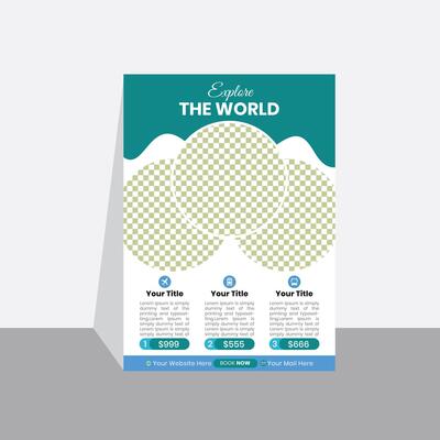 Tourism Business Marketing Flyer design