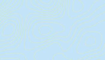 Soft Blue Topographic Line Art. Abstract Contour Map Background Design vector
