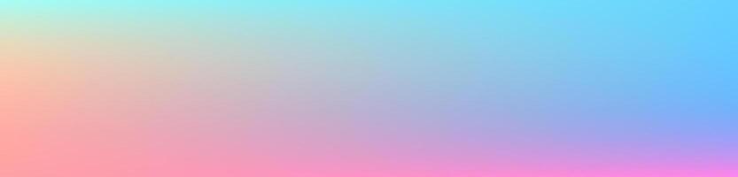 bright and beautiful wide pastel gradient background vector