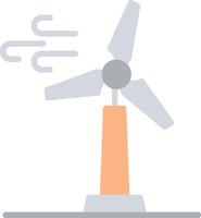 An illustration of a wind turbine vector