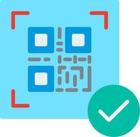 Qr code scanner icon vector