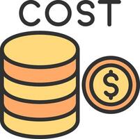 Cost of a website vector
