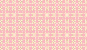 concept of infinity geometric circle pattern pastel color illustration vector