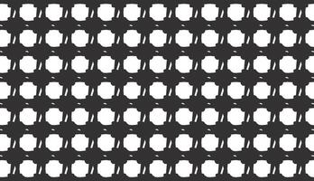 abstract seamless pattern background stylish geometric pattern black and white color vector