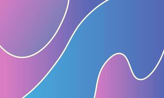 Dynamic Flow of Light and Color, Abstract Background with Wavy Lines and Gradient Fills vector