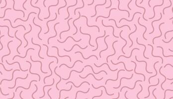 abstract pattern wavy lines pink modern background vector