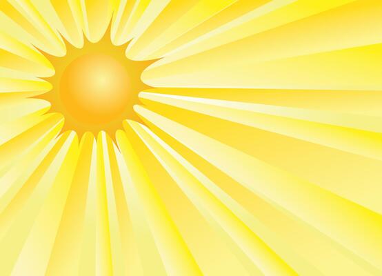 A background with bright summer sun.