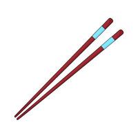 pair of chopsticks vector