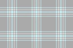 Elegant gray and light blue plaid pattern. Perfect for textile design, website backgrounds, or stationery. Subtle yet stylish, this repeating texture offers a versatile and calming visual. vector