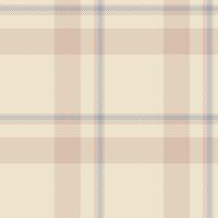 Day background seamless pattern, masculine fabric textile texture. Sketch plaid tartan check in light and pastel colors. vector