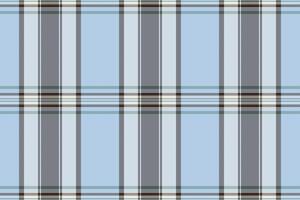 Serene light blue and grey plaid pattern. Perfect for textile design, website backgrounds, or crafting projects. Subtle yet stylish, this texture evokes feelings of calm and order. vector