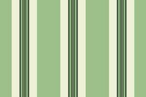 Elegant sage green and cream vertical stripes pattern. Perfect for textile design, wallpaper, or website backgrounds. This classic striped design evokes a sense of calm and sophistication. vector