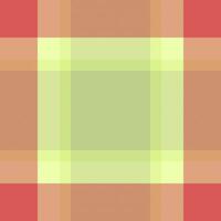 Collage check tartan texture, pixel textile seamless fabric. Father pattern plaid background in lime and red colors. vector