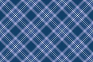 Motif textile pattern tartan, book check fabric background. Paper texture seamless plaid in cyan and blue colors. vector