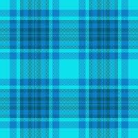 Vibrant turquoise and teal plaid pattern. Perfect for textile designs, website backgrounds, or fashion projects. vector