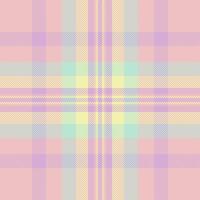 Sweet pastel plaid pattern, perfect for textile design, fashion, and stationery. Soft colors evoke feelings of serenity and joy. Ideal for websites, blogs, and social media backgrounds. vector