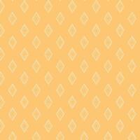 Abstract pattern. Modern geometric ornament with repeating rhombuses. Orange and white background vector