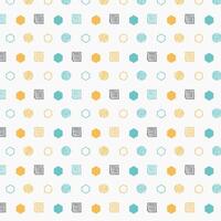 Geometric pattern with circles and triangles. Abstract background. illustration. vector