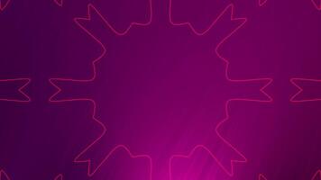 Purple abstract kaleidoscope pattern suitable for backgrounds, prints, packaging, textiles, and digital design projects with a unique and vibrant aesthetic. video