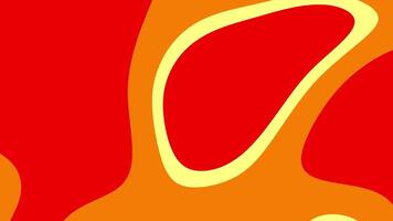 Abstract pattern of red, orange, and yellow suitable for backgrounds, textile designs, packaging, and digital art projects. Vibrant and eyecatching. video