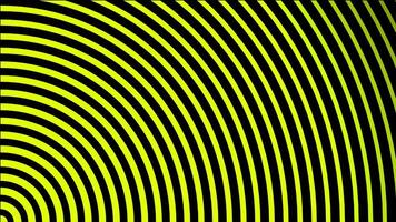 Black and yellow spiral pattern suitable for backgrounds, textiles, and decorative designs with a bold and vibrant color scheme. video
