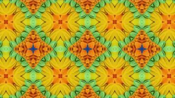 Surreal Abstract Motion Background with Rotating Fractal Shapes video