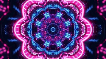 Cosmic Kaleidoscope Effect with Dynamic Symmetric Animation video