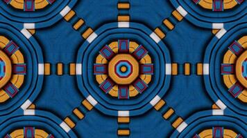 Seamless Rotating Fractal Design with Ethereal Visuals video