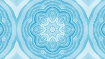 Geometric Symmetry Animation with Colorful Fractal Mandala Forms video