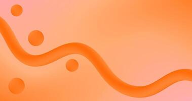 Abstract background with orange waves. illustration for your graphic design. vector