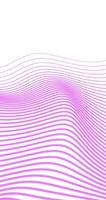 Abstract background with wavy lines illustration. Pink and white colors. vector