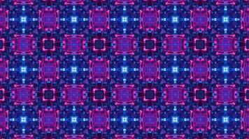 Fractal Motion Design with Glowing Kaleidoscope Patterns video