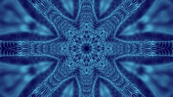 Intricate Fractal Symmetry with Rotating Motion and Vibrant Effects video