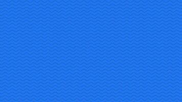 Seamless blue wavy pattern background animation. Water theme. Geometric design. Ocean waves. Fluid motion and rhythmic texture animated flat 2D backdrop horizontal 4K abstract continuous video